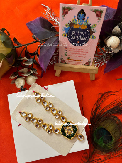 Ruby mala for laddu gopal size 5-6-7