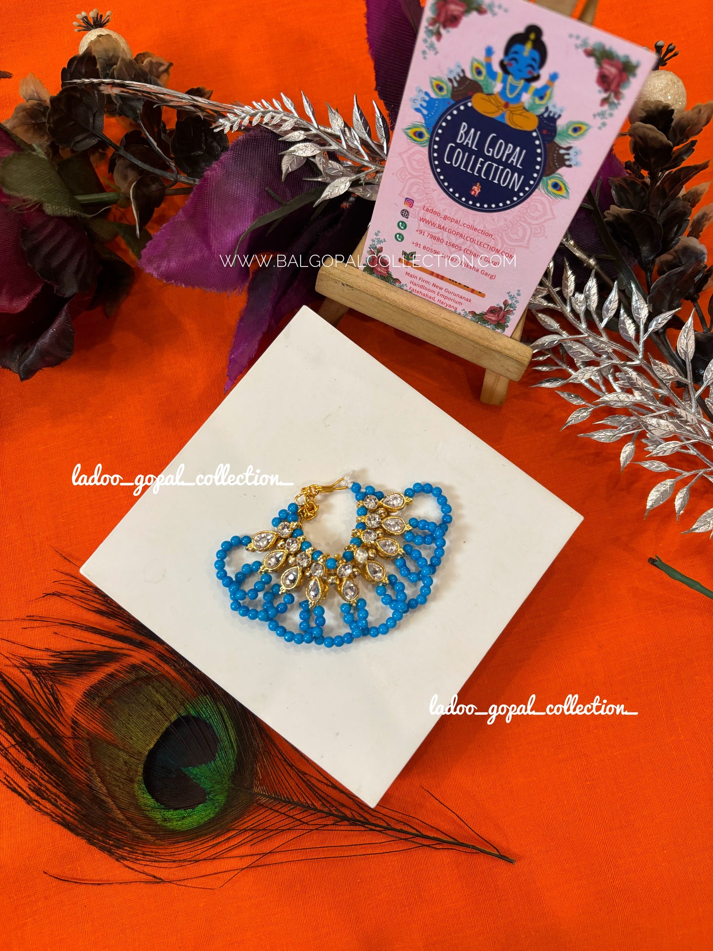 Heavy choker for laddu gopal