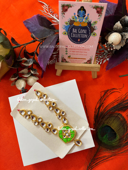 Ruby mala for laddu gopal size 5-6-7