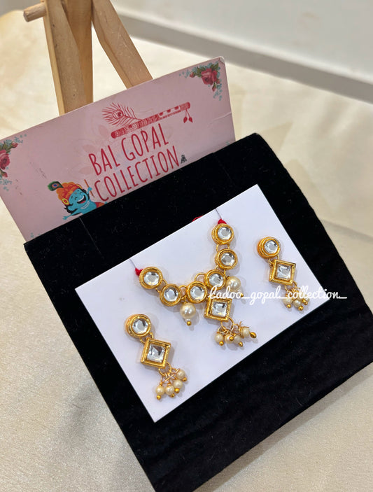 Kundan mala for laddu gopal size 1-2-3