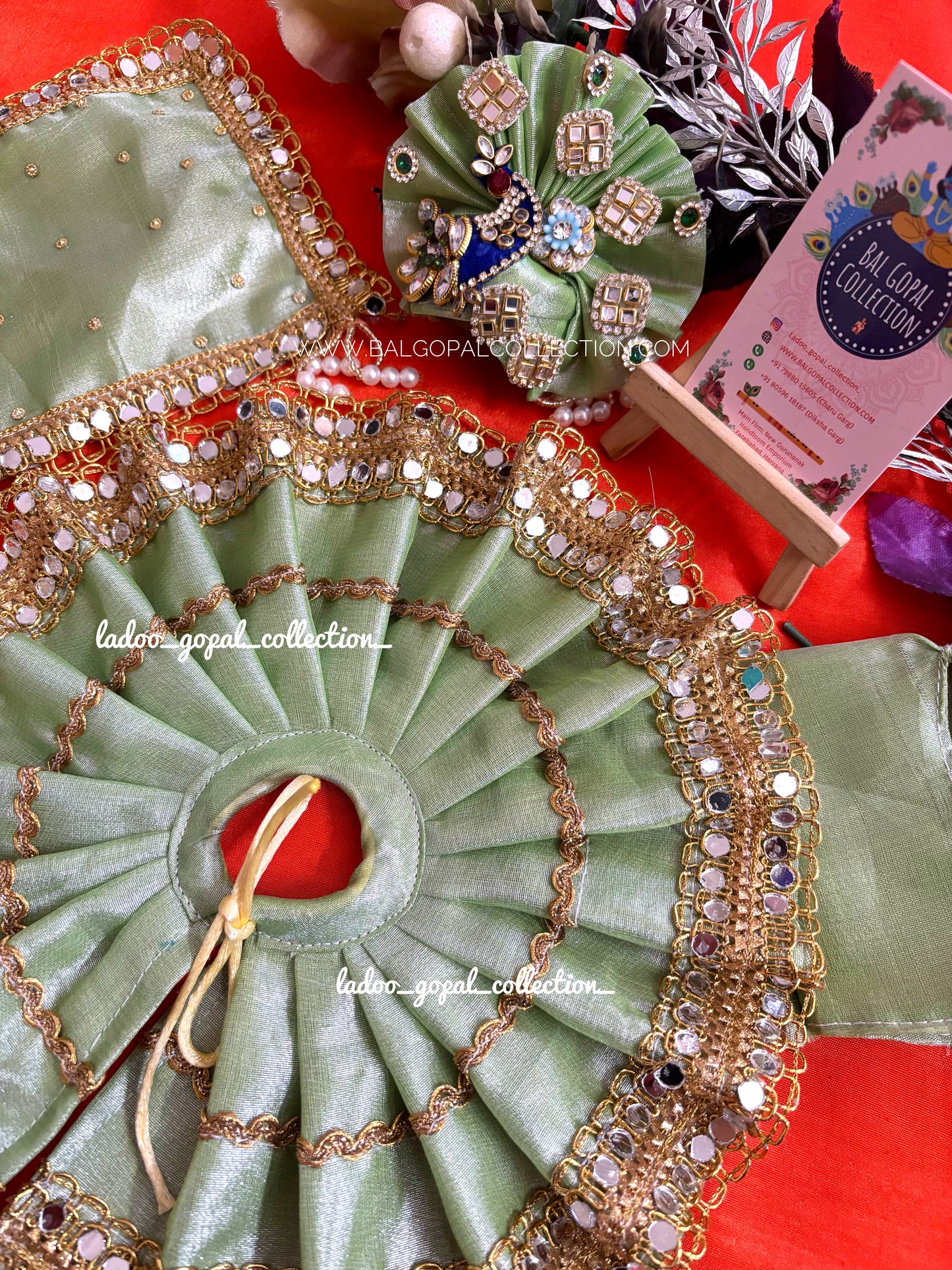 Heavy poshak for laddu gopal