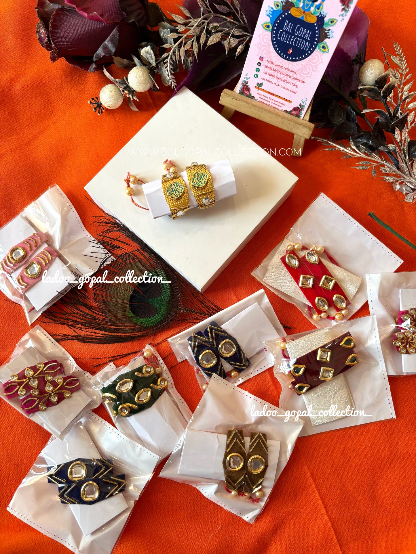 Beautiful bangles for laddu gopal (set of 2)