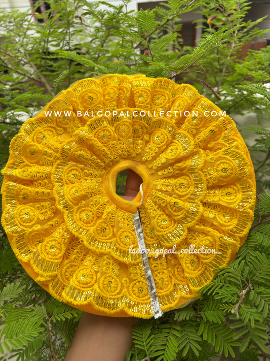 Summer frill poshak for laddu gopal