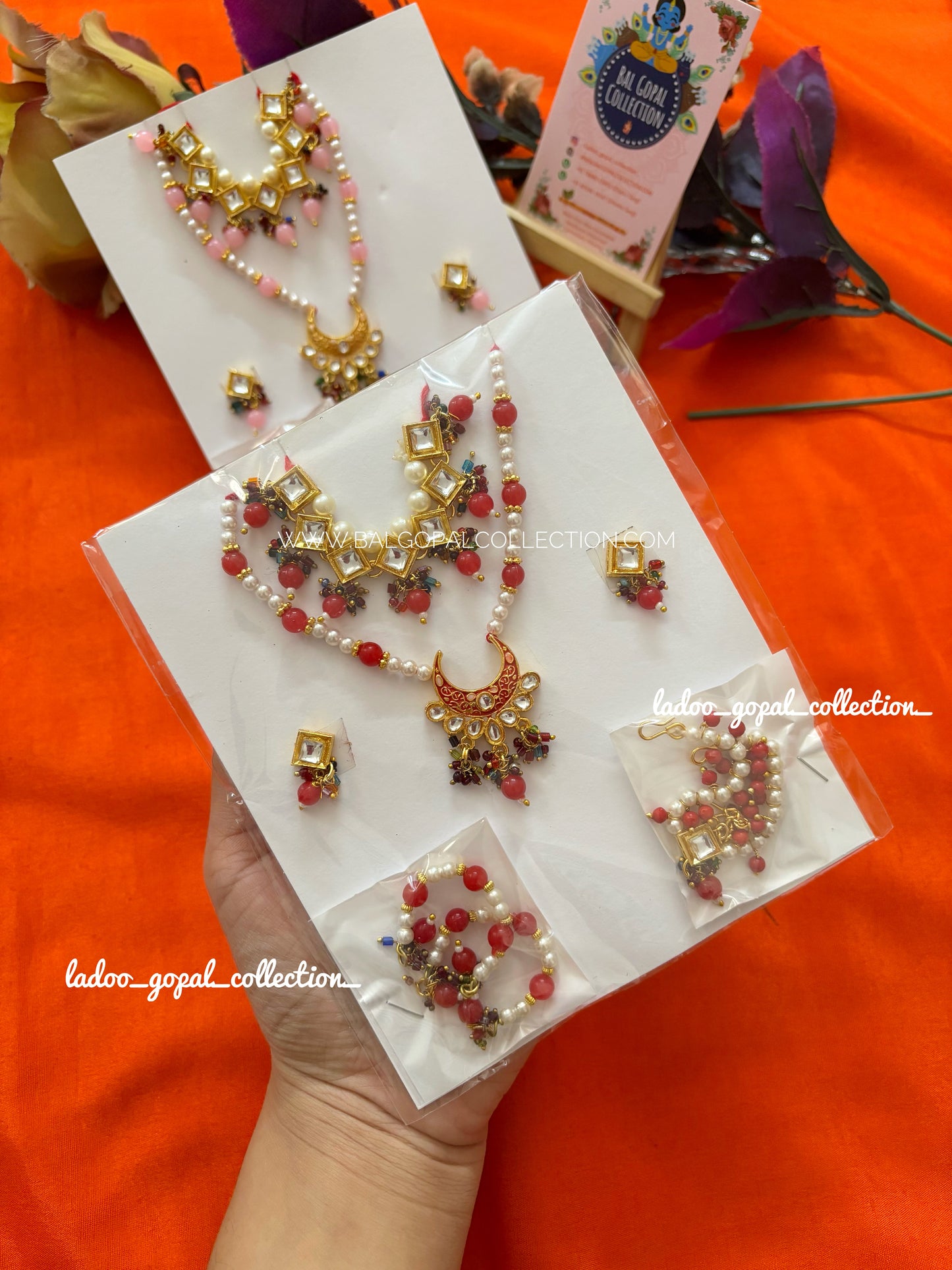 Divine shringar set for radha rani/ Mata rani