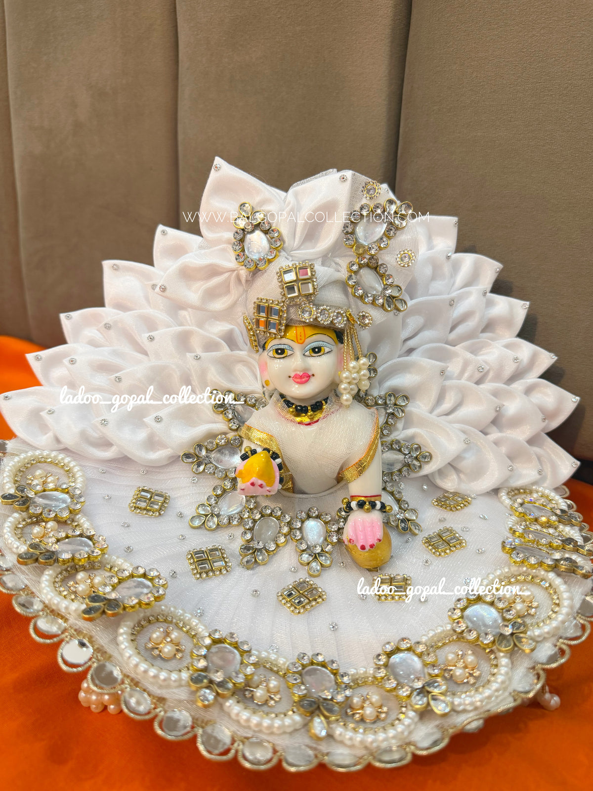 Sharad purnima poshak for laddu gopal