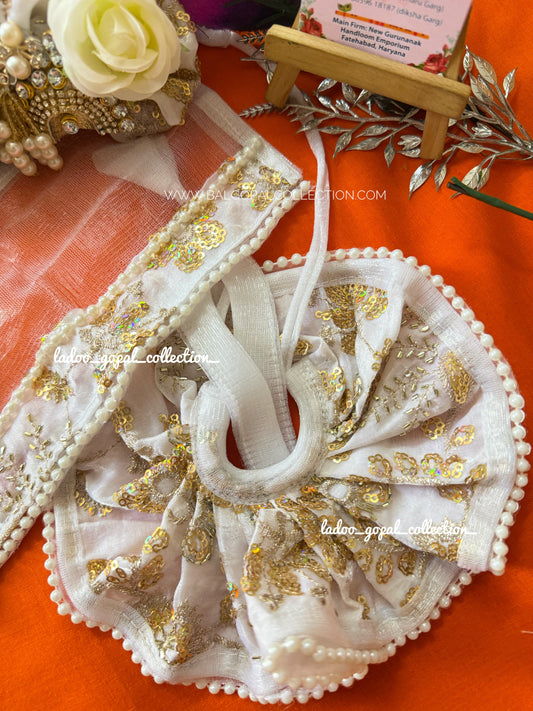 White poshak for laddu gopal/ radha rani ll Sharad purnima special
