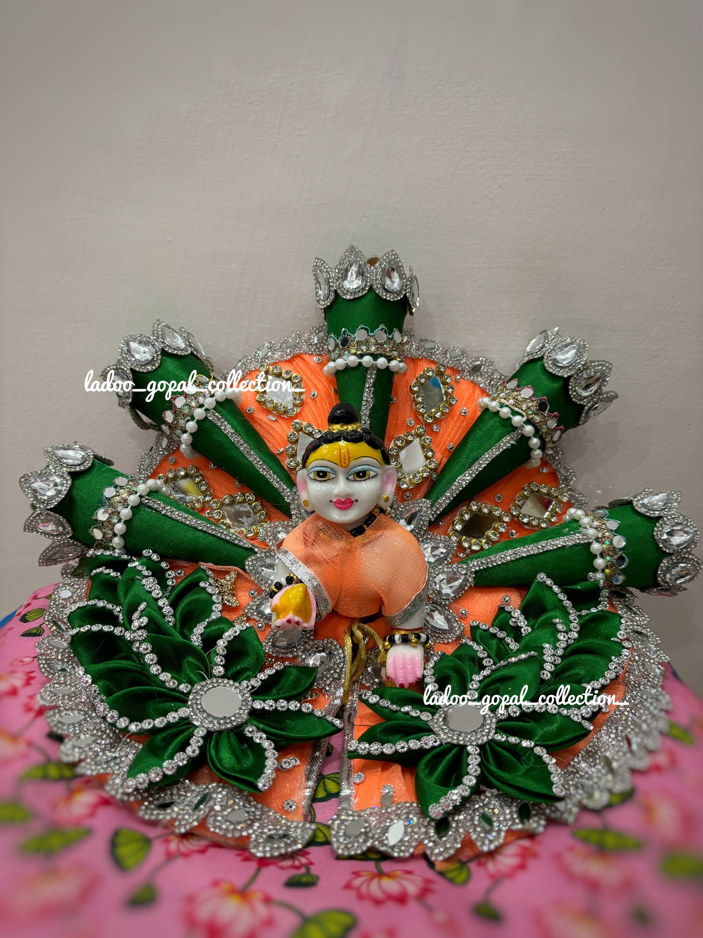 Mohan heavy poshak for laddu gopal || Teej saawan collection