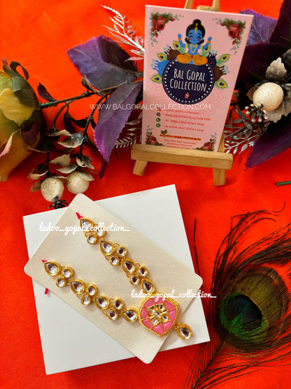 Ruby mala for laddu gopal size 5-6-7