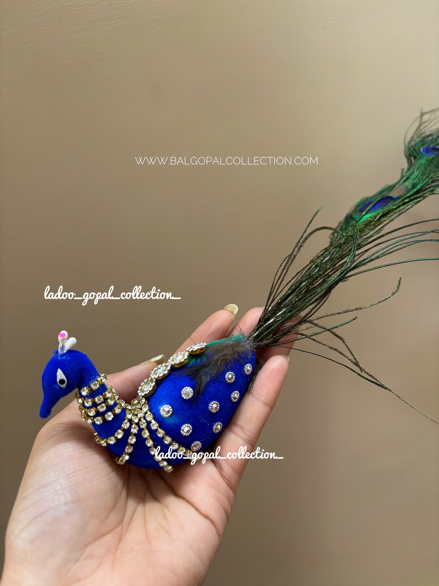 Heavy peacock for mandir