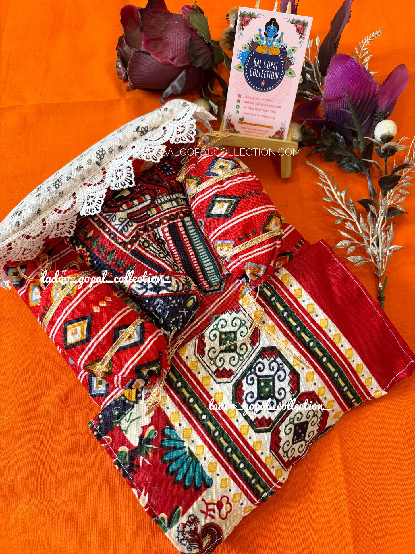 Heavy cotton bistar for laddu gopal