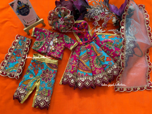 Shahi Radha-krishna Poshak (RK Set)