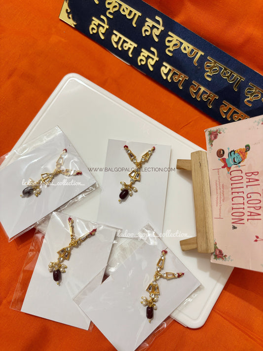 Small gold mala for laddu gopal size 0-1-2