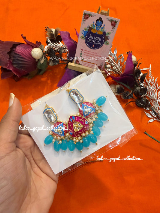 Heavy shahi mala for Radha krishna