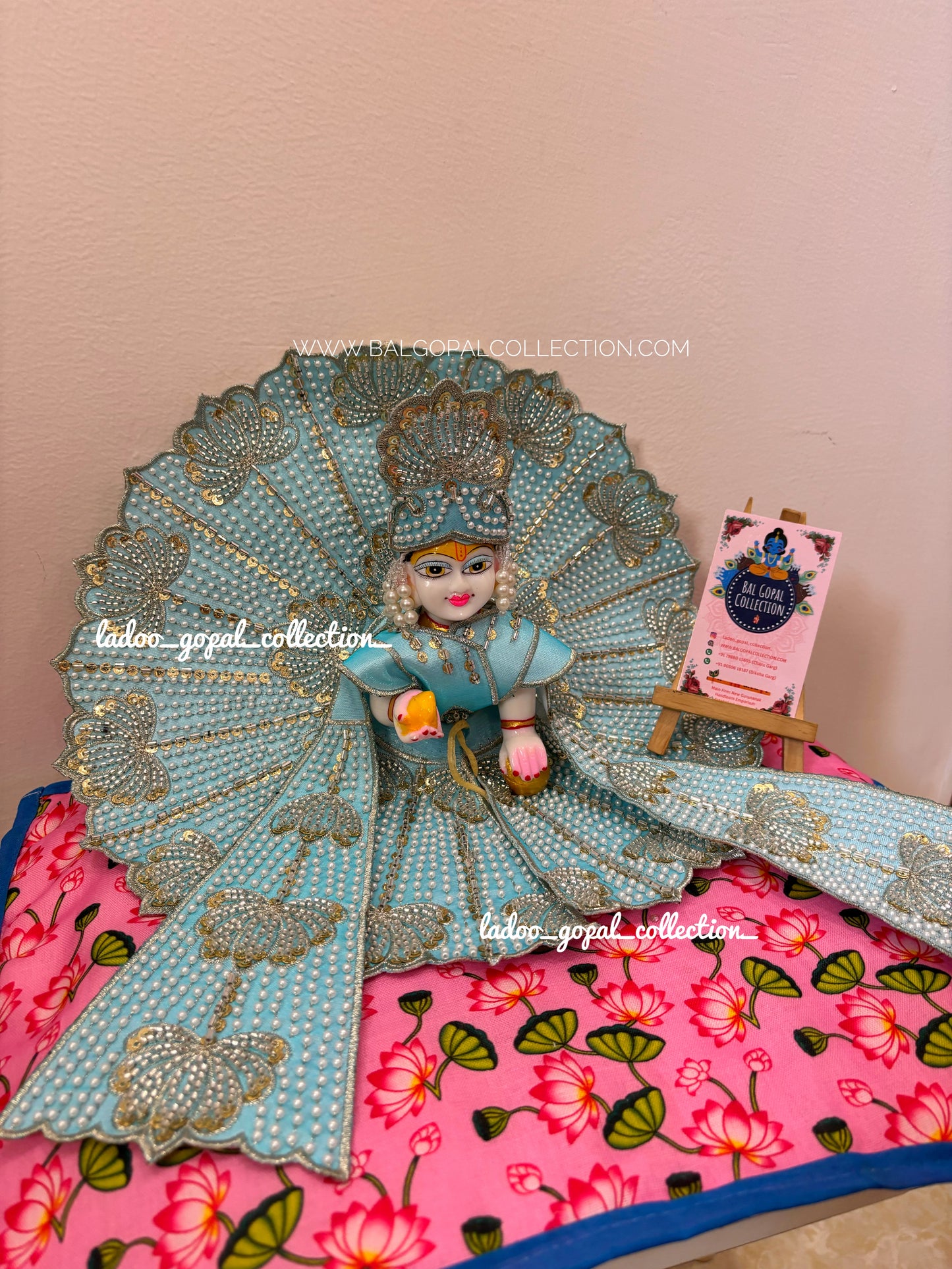 Premium heavy poshak for laddu gopal