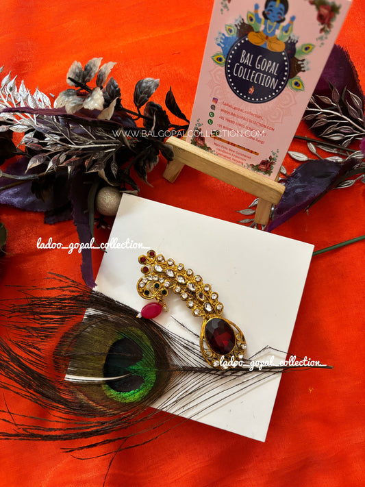 Heavy kundan kilangi for pagdi