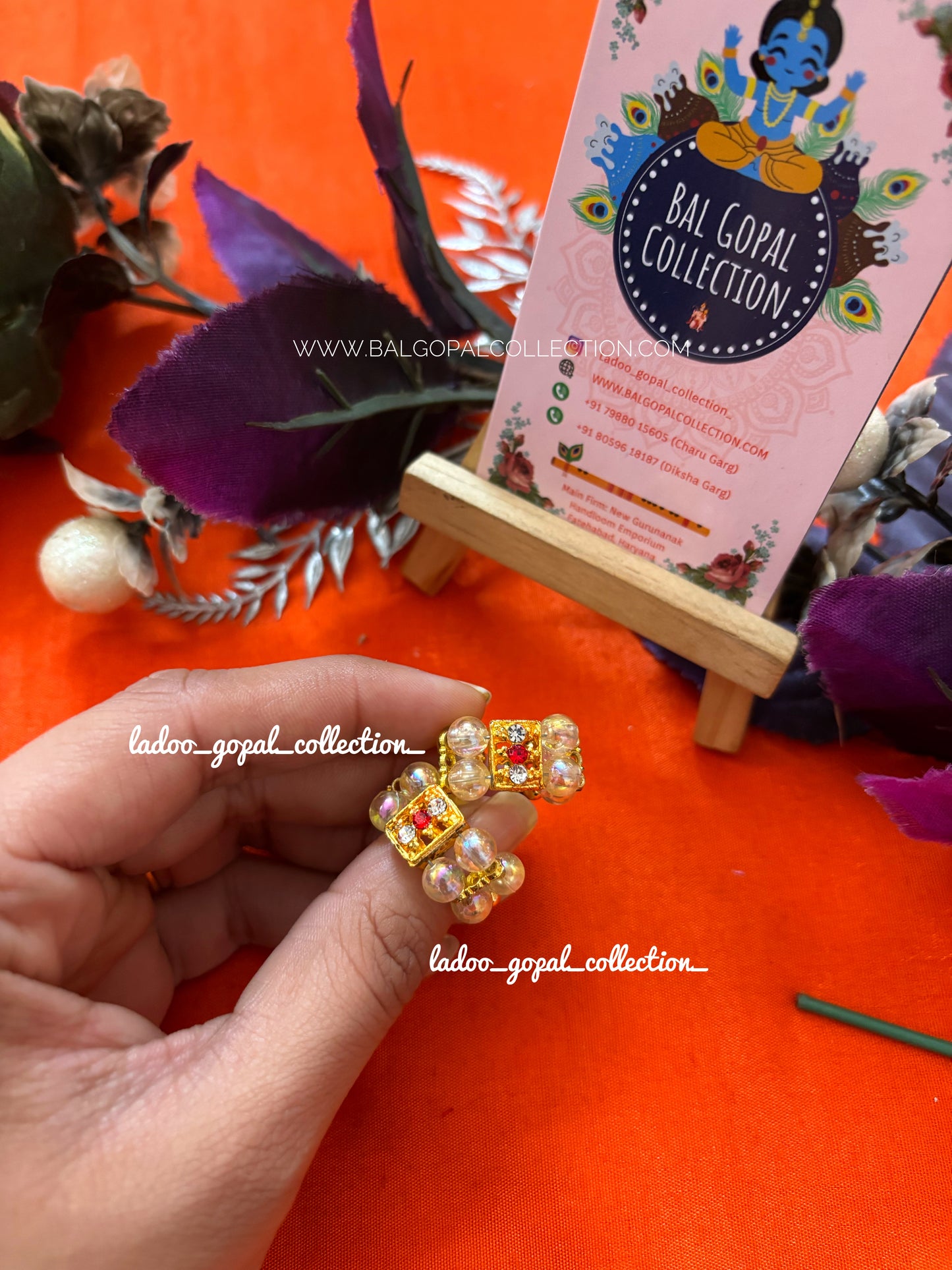 Bangles for laddu gopal size 4-5