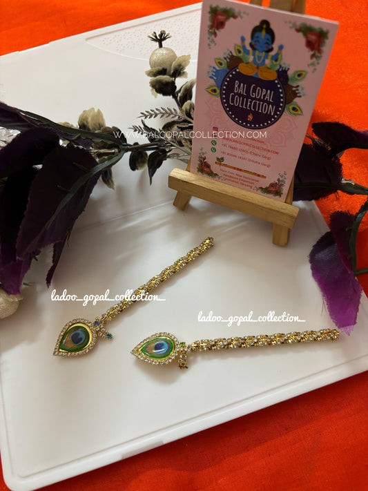 Heavy bansi for laddu gopal (size 4-5-6)