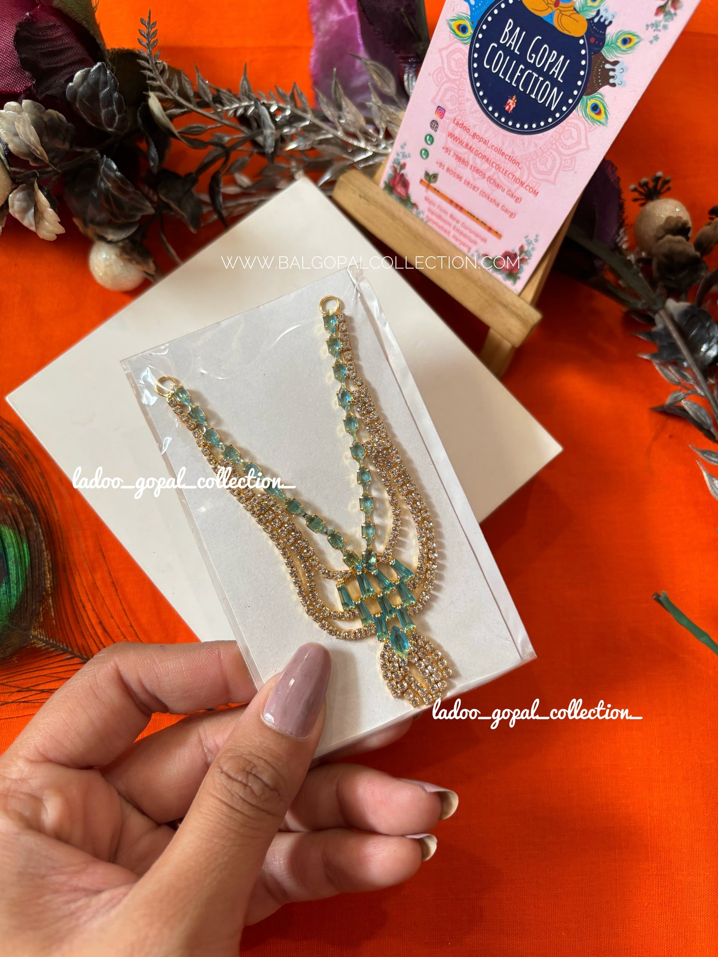 Long semi AD mala for radha kriahna