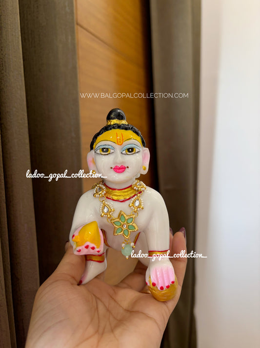 Premium kundan mala for laddu gopal