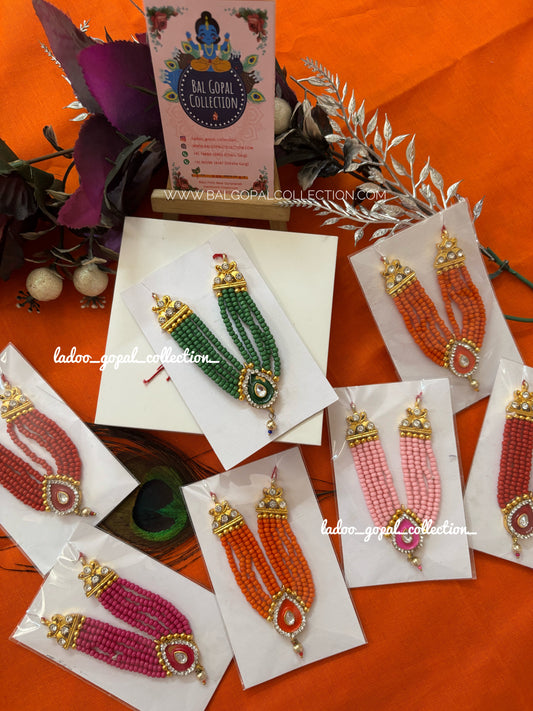 Heavy rajwada mala for laddu gopal