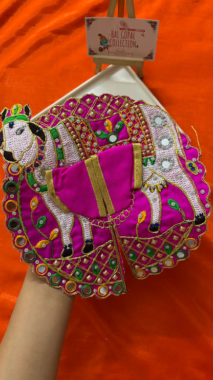 Cow poshak/ dress for laddu gopal