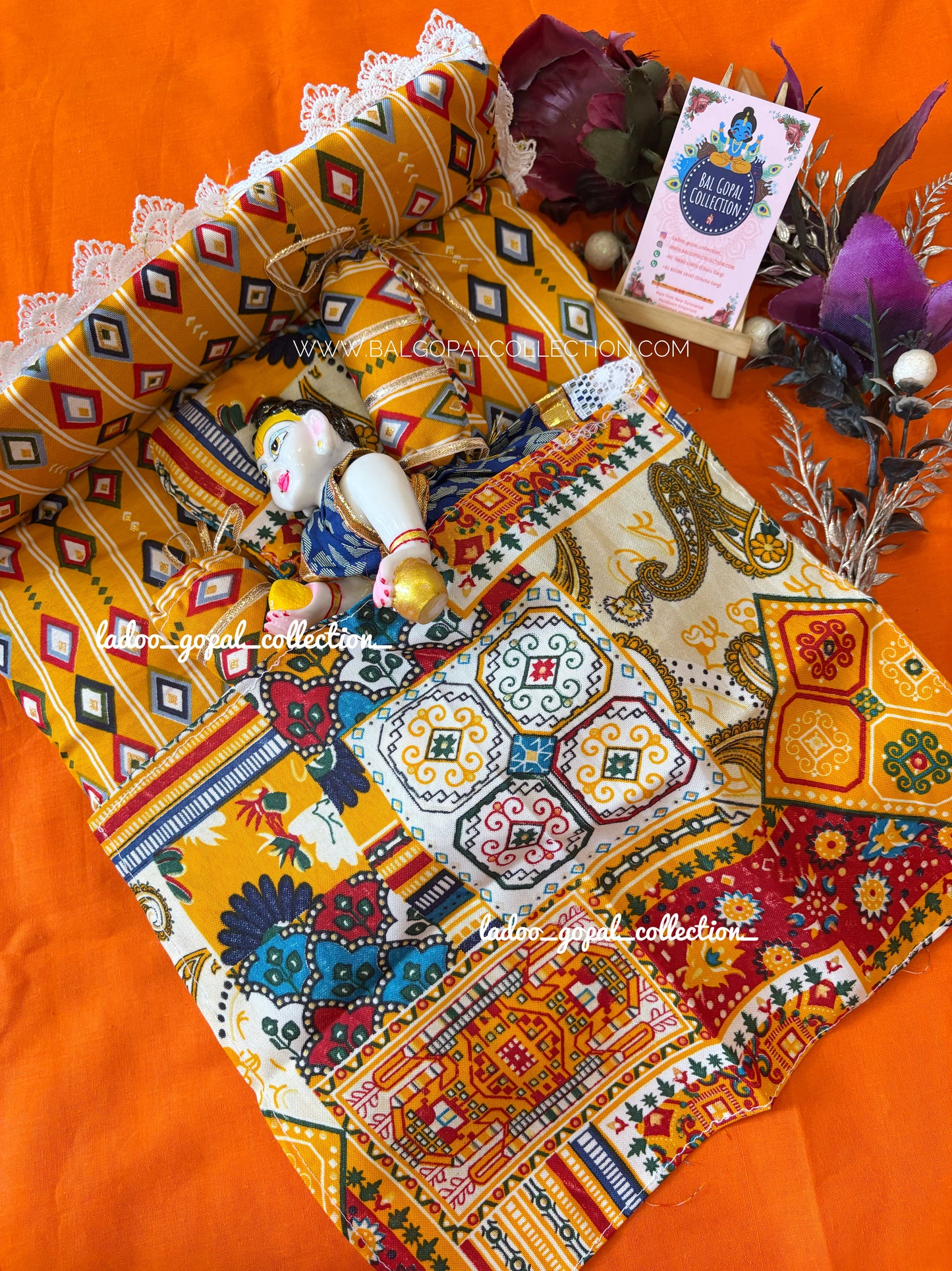 Heavy cotton bistar for laddu gopal