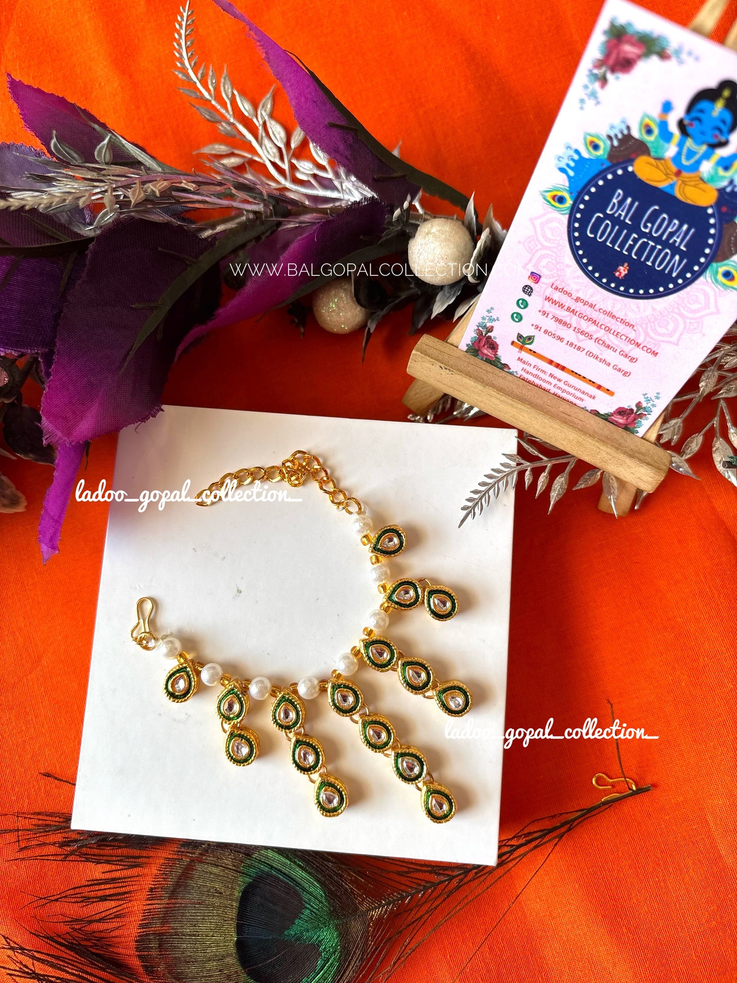 Bhav haar for laddu gopal size 6-7