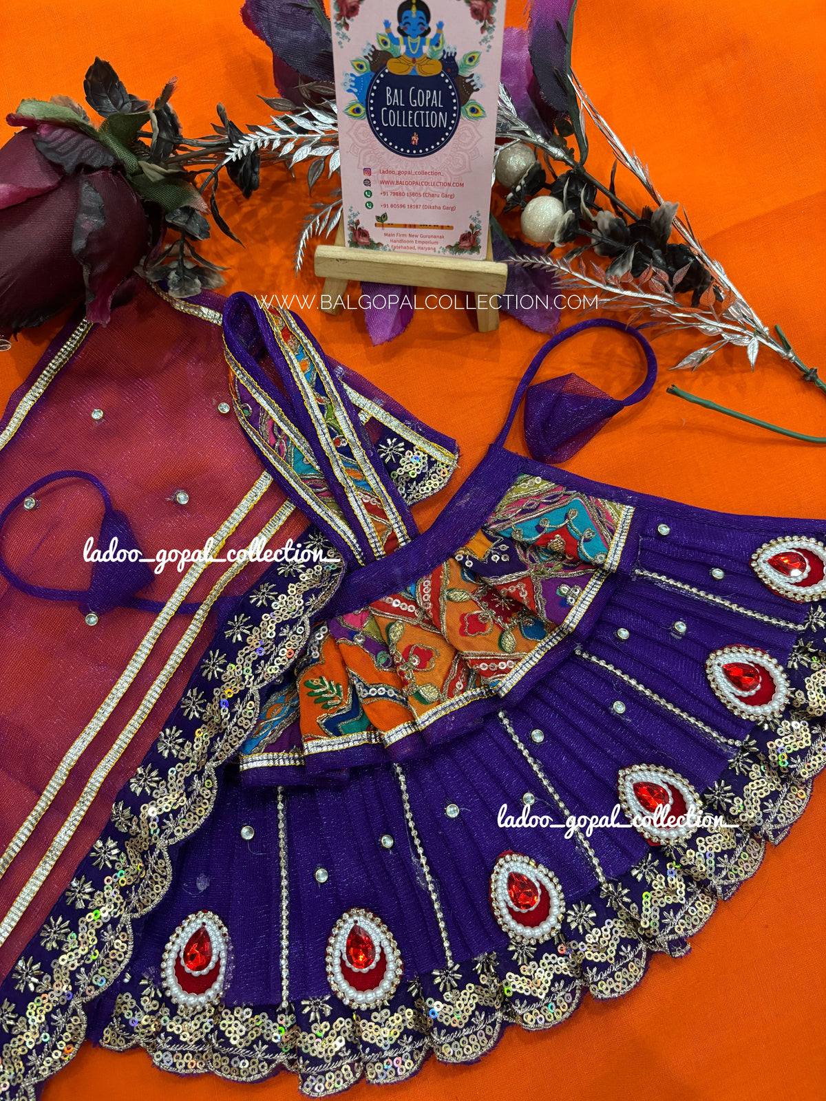 Premium manmohak Mata rani lehnga ll Navratri special
