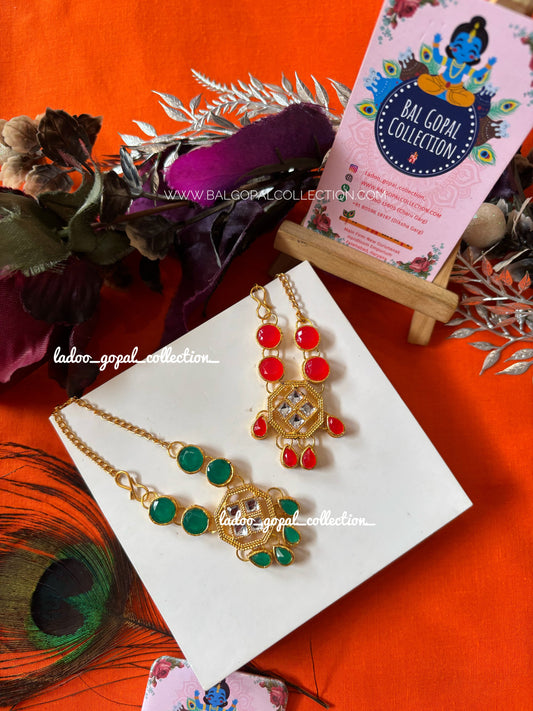 Kundan mala for laddu gopal size 4-5-6-7