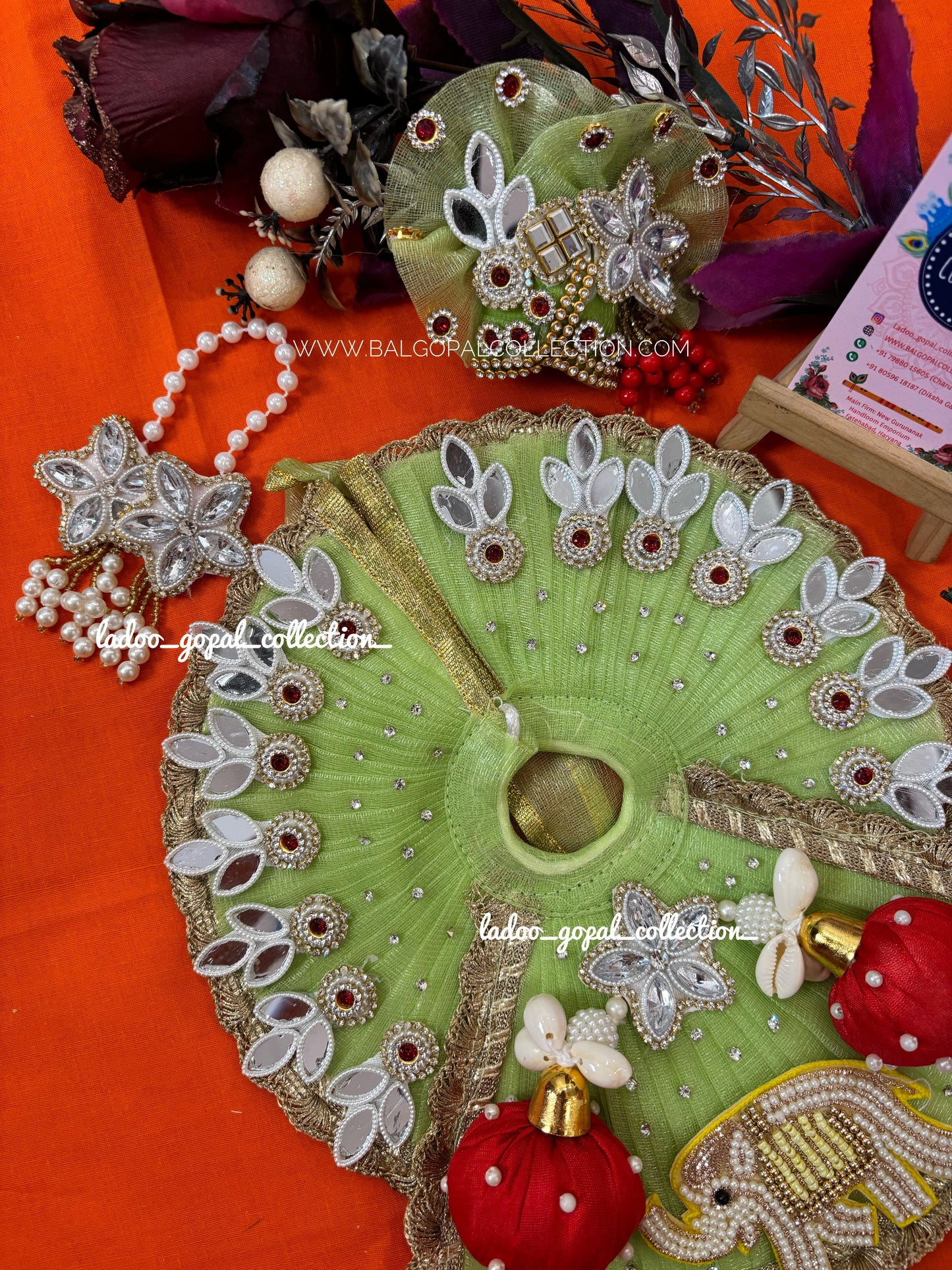 Gajraj poshak for laddu gopal || Teej saawan collection