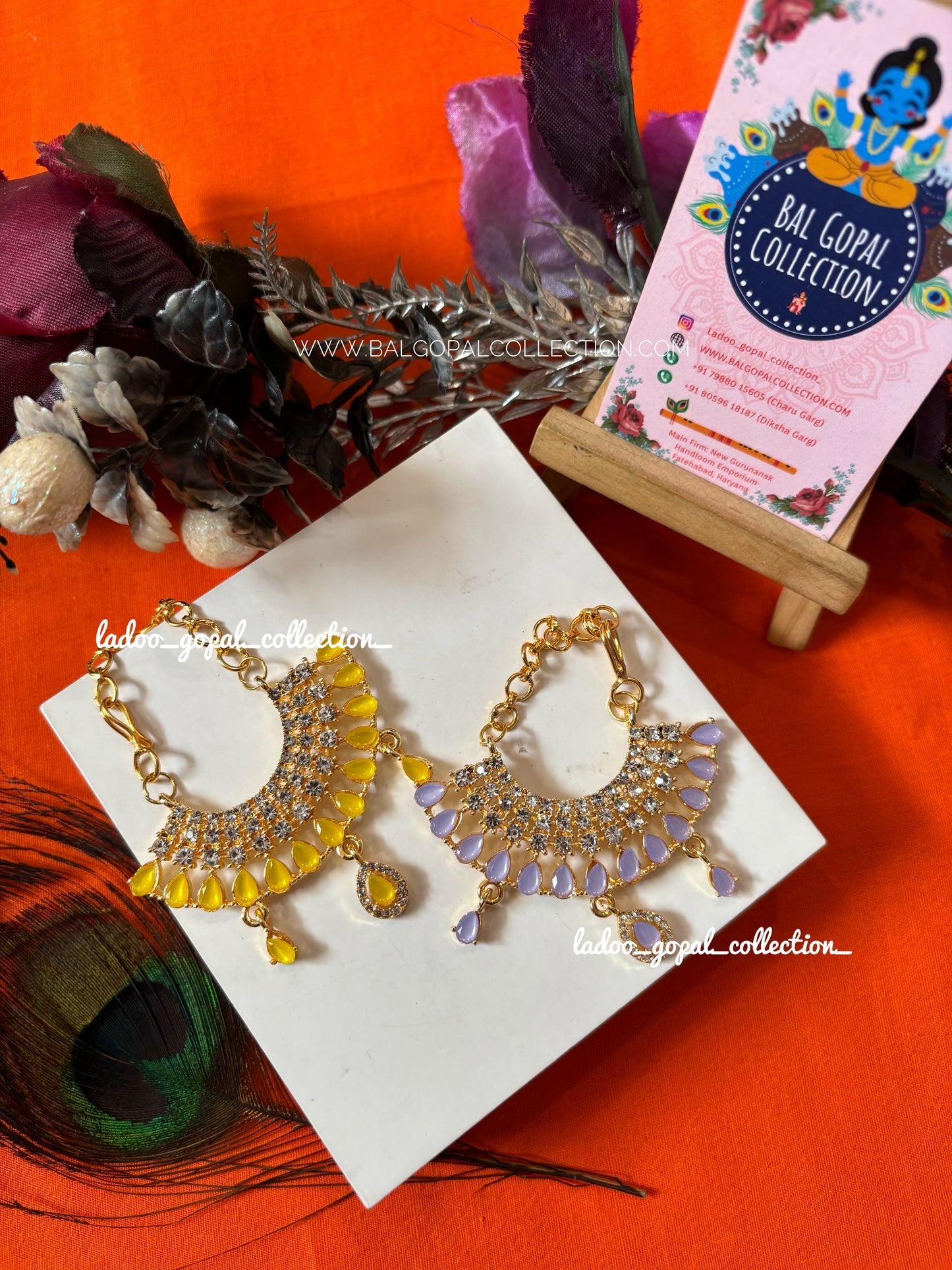 Heera choker/ mala for Laddu Gopal