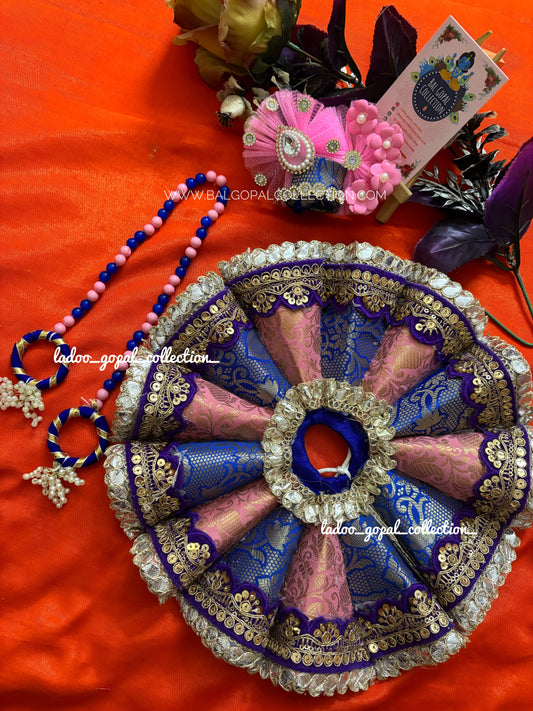 Cone dress with pagdi for laddu gopal