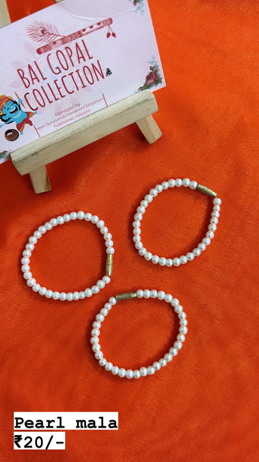 Pearl mala for laddu gopal