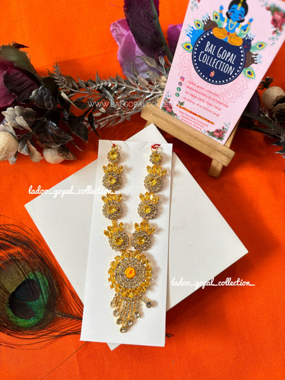 Premium long mala for radha krishna