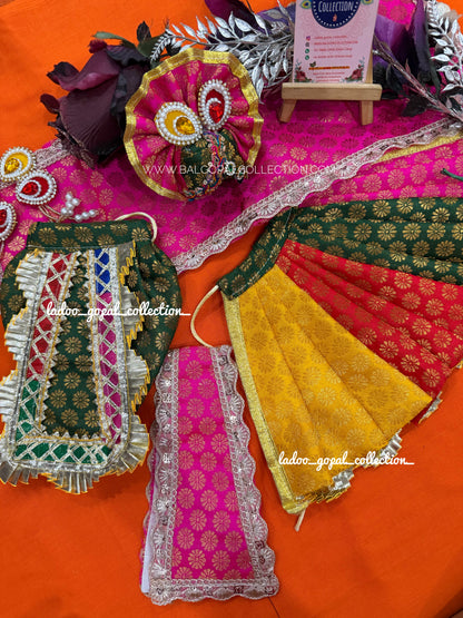 Banarsi Radha krishna poshak (RK set)