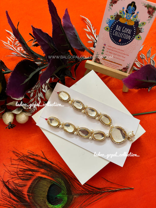 Big Heavy mirror mala for laddu gopal