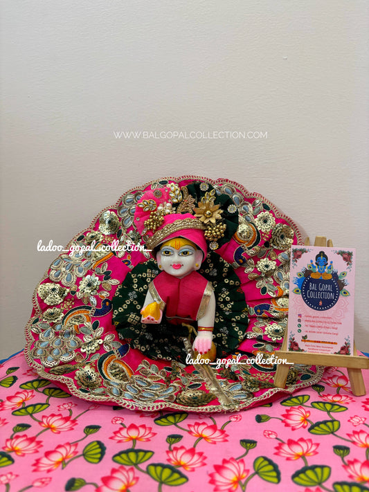 Gulnaar poshak for laddu gopal