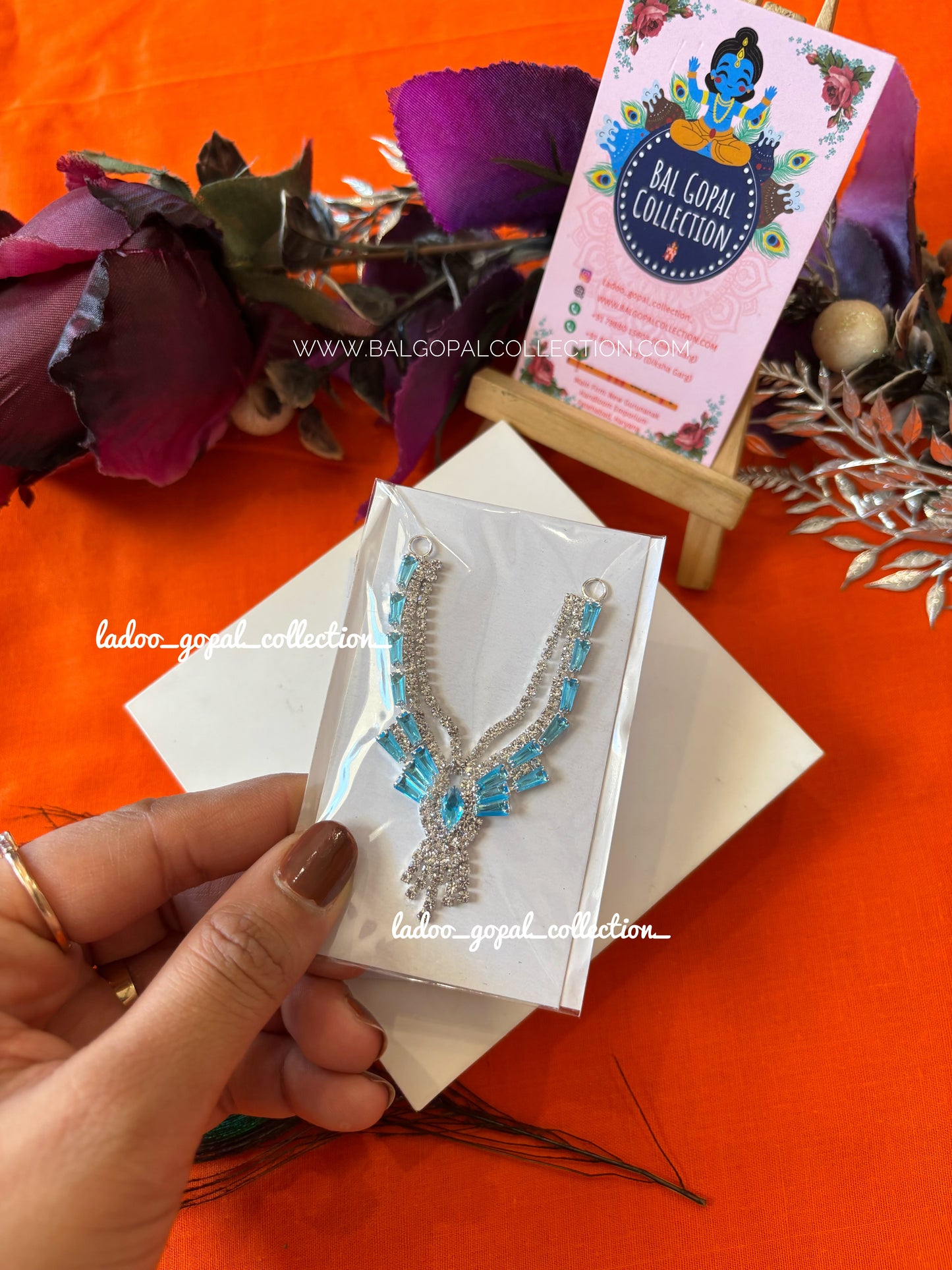 Semi ad premium mala for laddu gopal size 4-5-6