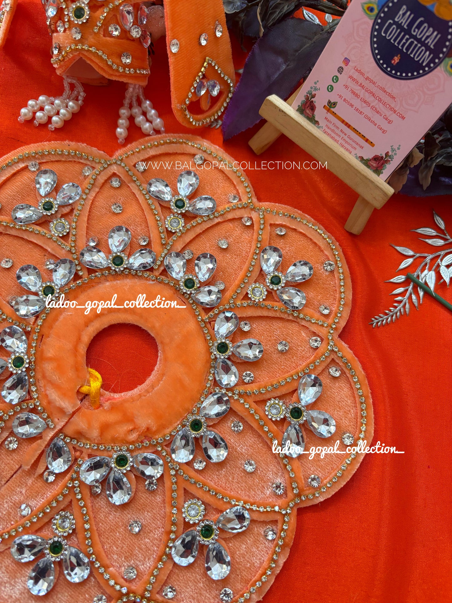 Velvet poshak for laddu gopal