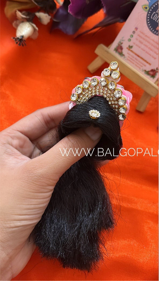 Kesh for radha rani size 4-5