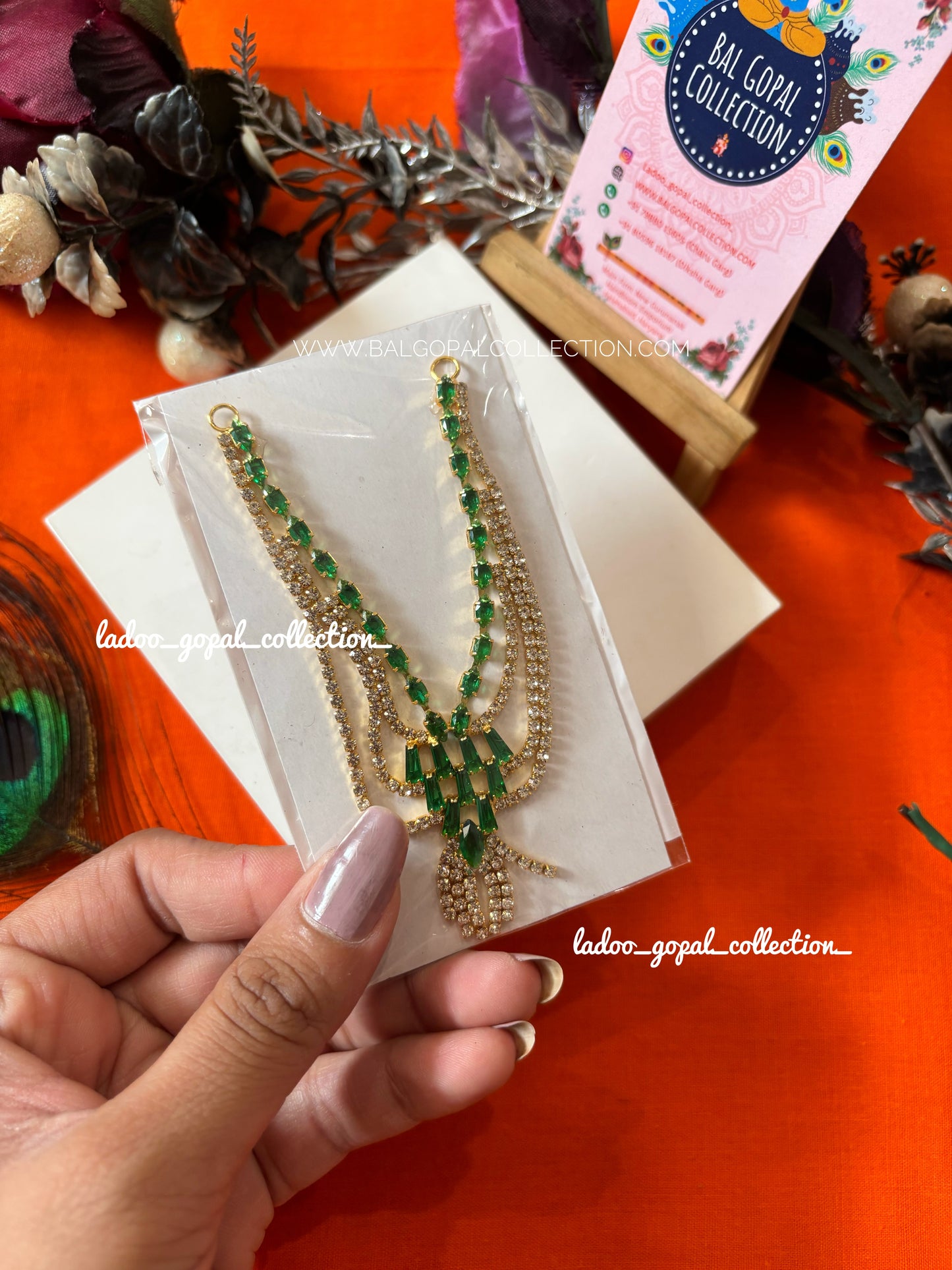 Long semi AD mala for radha kriahna