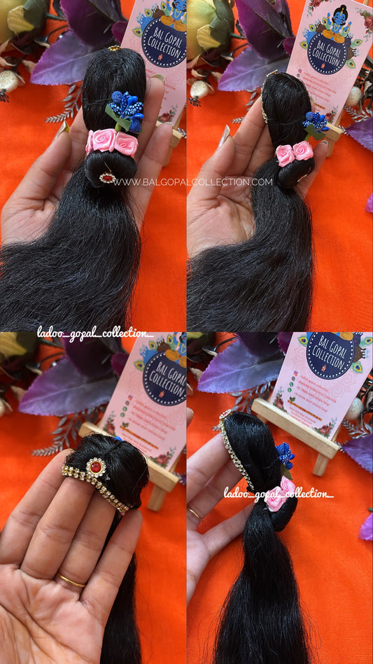 Heavy radha rani open kesh