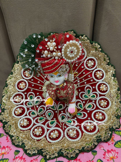 Premium janamashtami poshak for laddu gopal