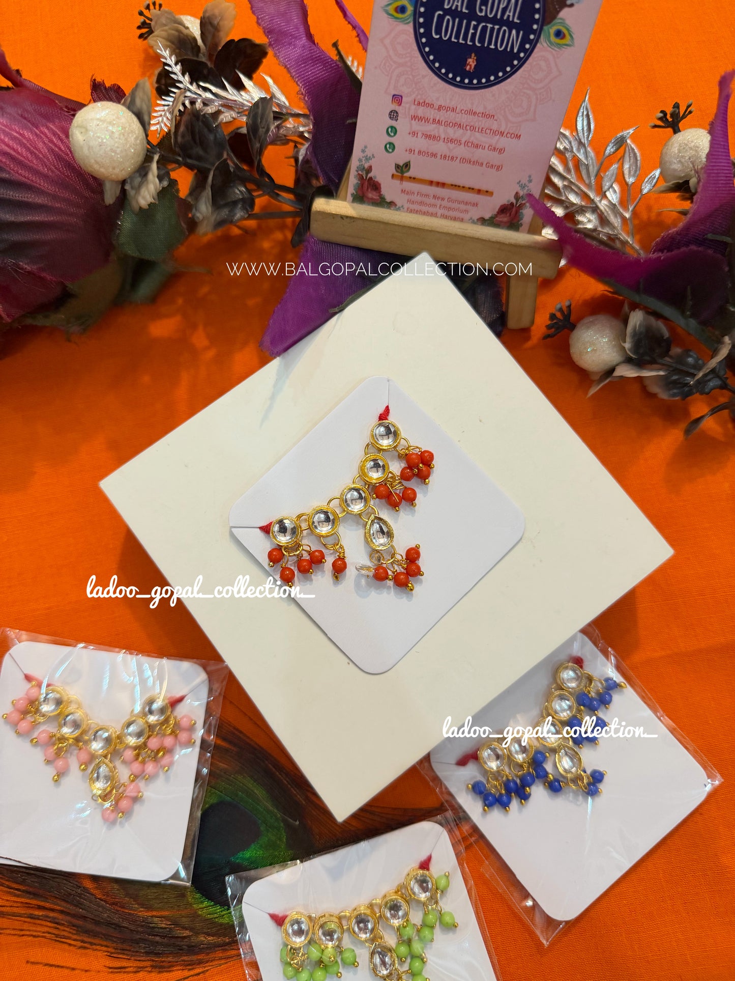 Vrinda mala for laddu gopal size 2-3-4