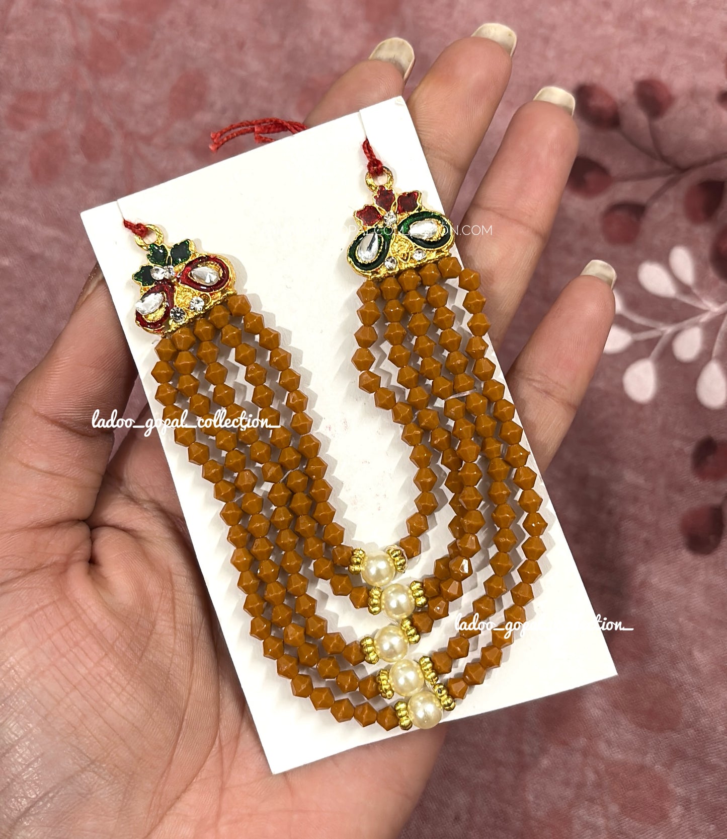 Heavy mala for laddu gopal size 4-5-6
