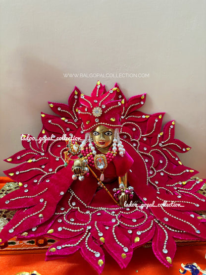 Velvet poshak for laddu gopal