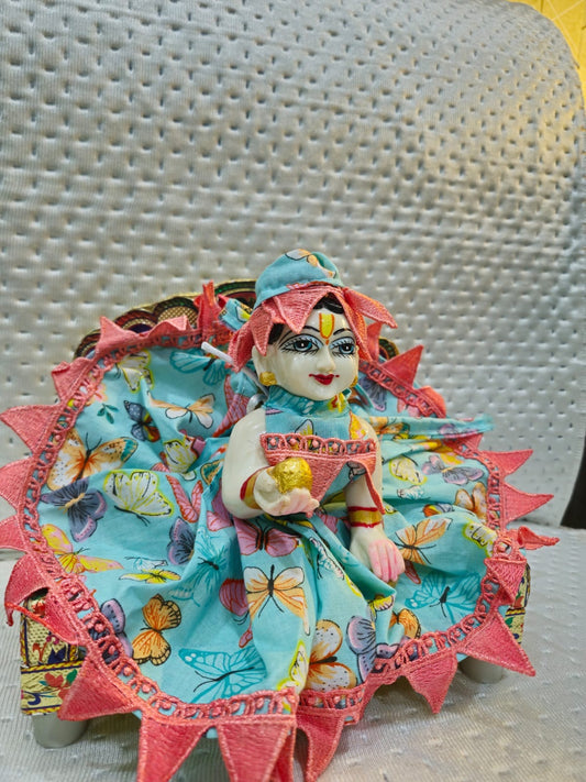 Cotton dress for laddu gopal size 5