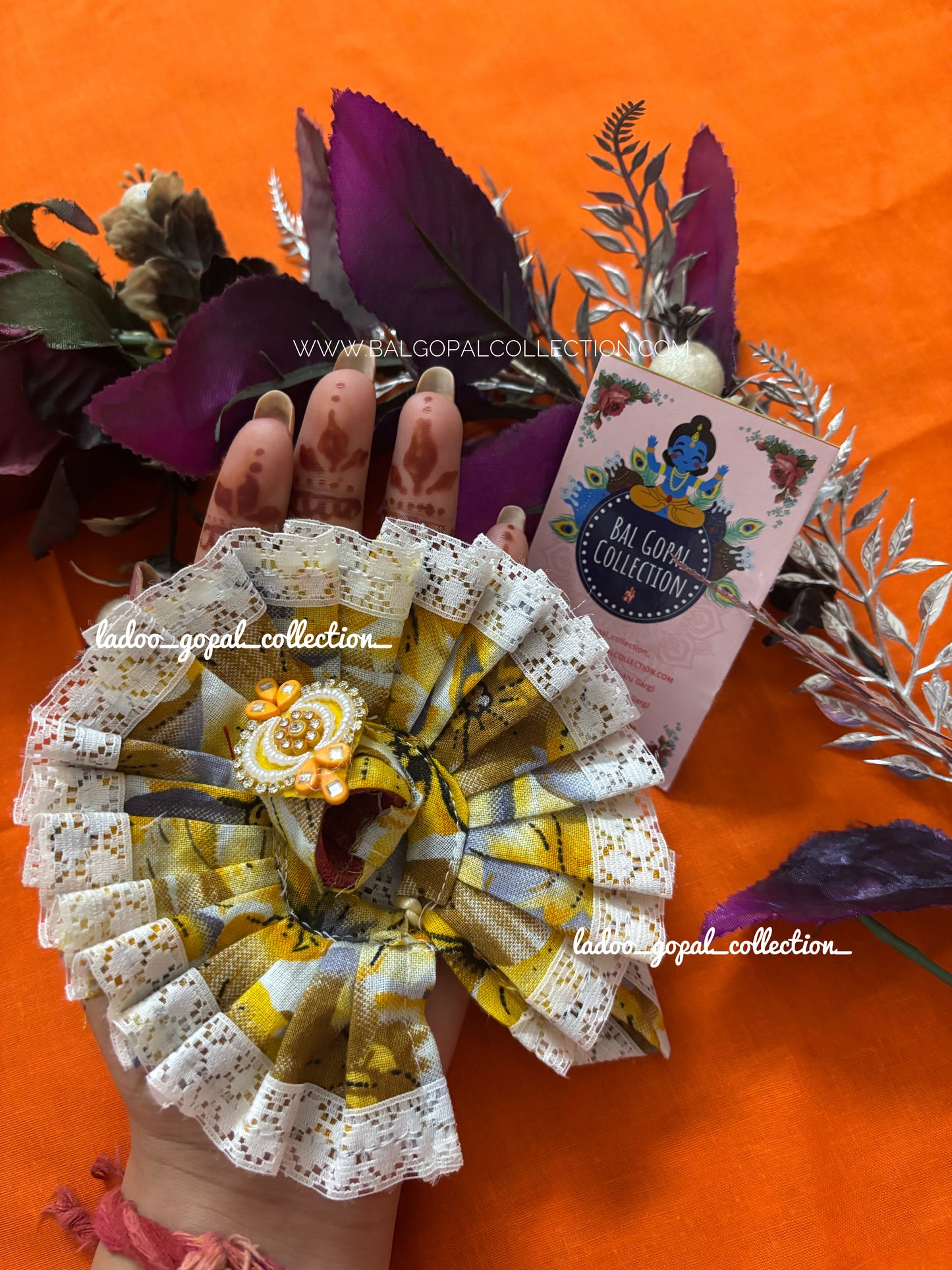 Cotton dresses for laddu gopal