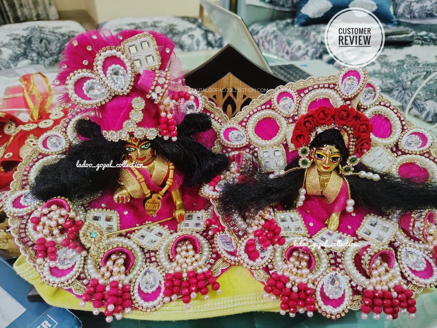 Premium Laddu Gopal Poshak with Pagdi