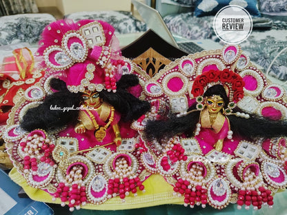 Premium Laddu Gopal Poshak with Pagdi